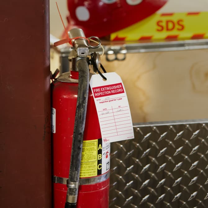 Recertify shop fire extinguishers